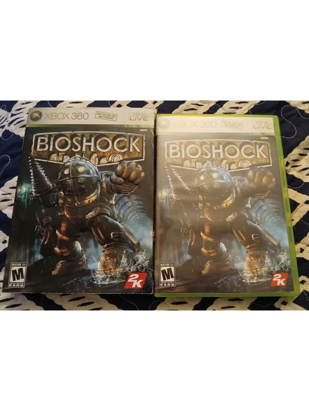 BioShock (Microsoft Xbox 360, 2007) W Sleeve